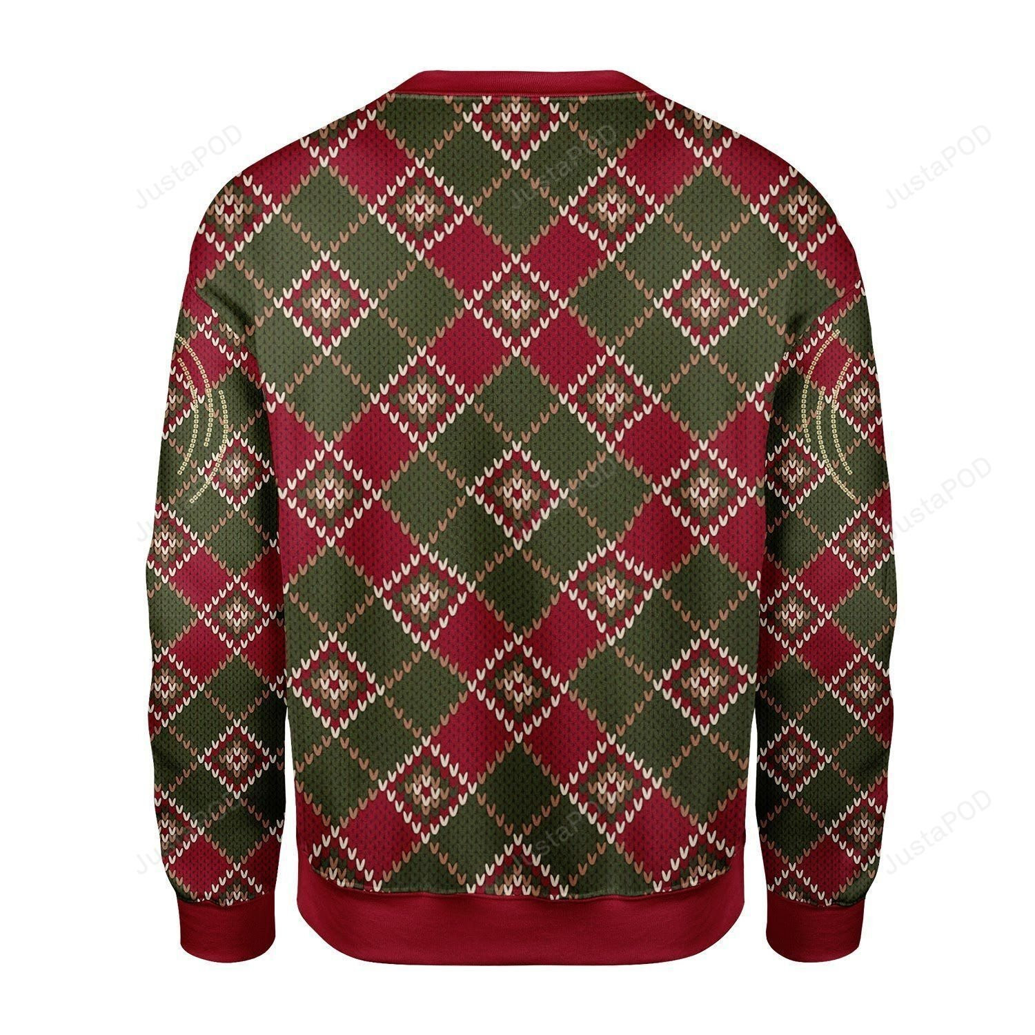 Merry Christmas Gearhomies Orthodox Christianity Ugly Christmas Sweater Adult 3D Funny Matching for family