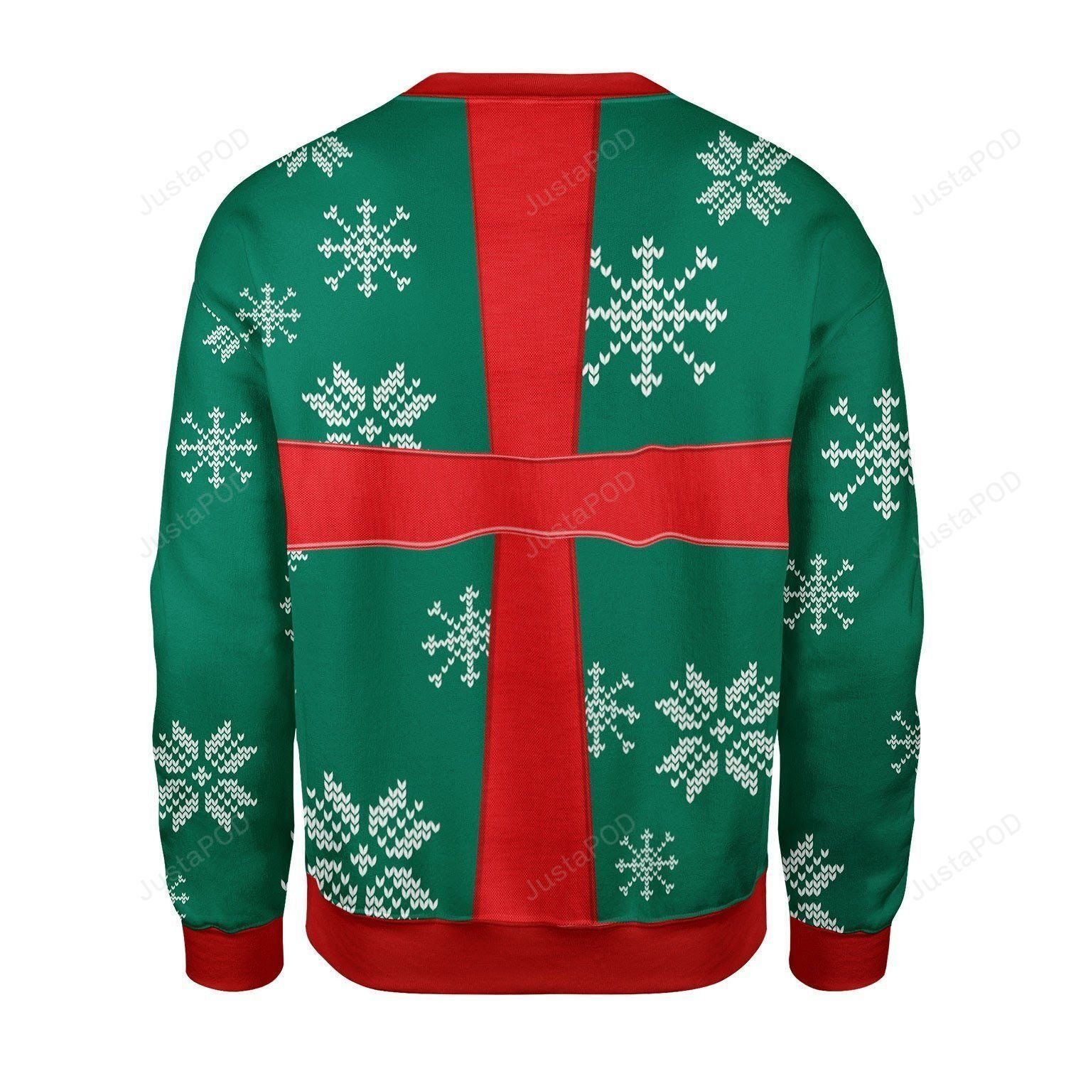 Merry Christmas Gearhomies Present Ugly Christmas Sweater Adult 3D Funny Matching for family
