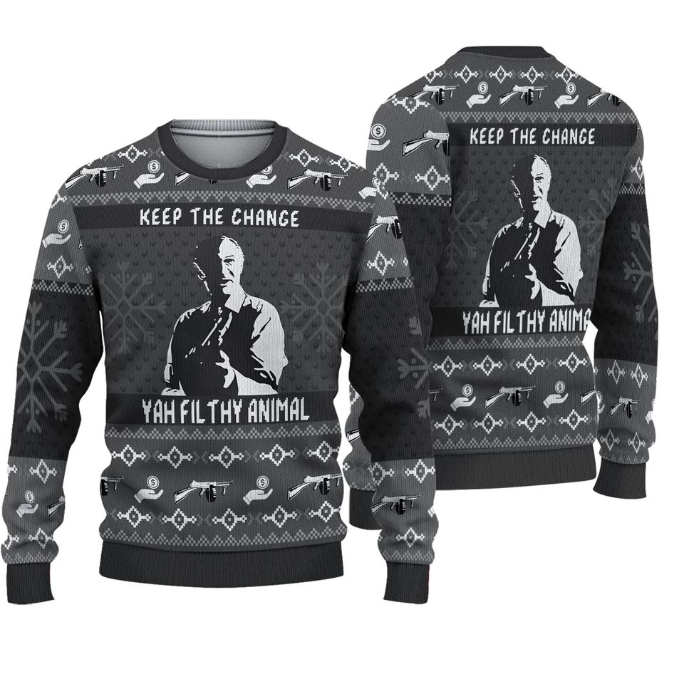Merry Christmas Home Alone Movie Ugly Christmas Sweater