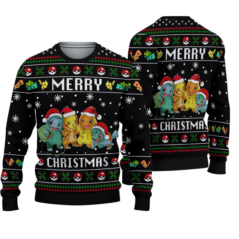 Merry Christmas PKM Ugly Christmas Sweater