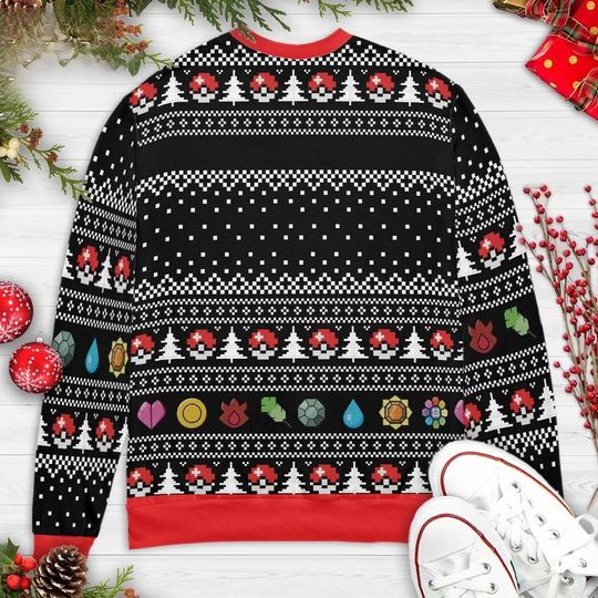 Merry Christmas Quotes 3D All Over Printed T-shirt, Cartoon Movie Ugly Christmas Sweater - Image 5