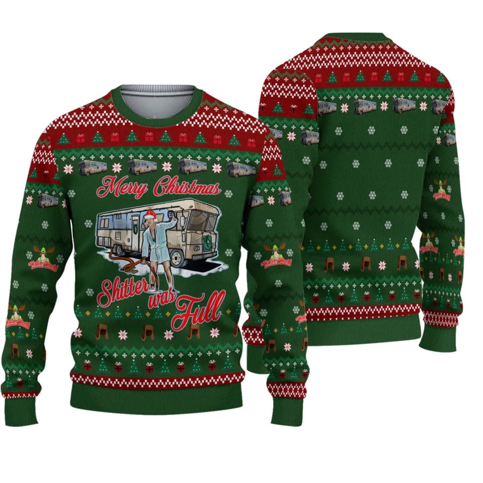 Merry Christmas Shitters Full Ugly Sweater