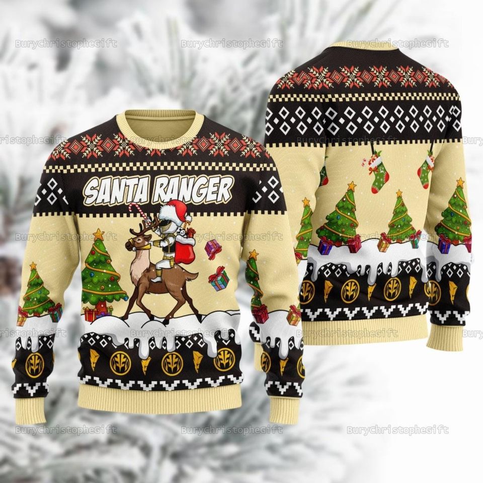 Merry Christmas Tommy Santa Ranger Sweater
