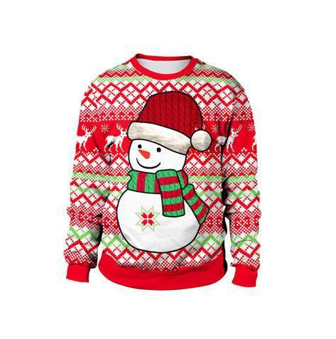Merry Christmas Ugly Christmas Sweater Adult 3D Funny Matching for family