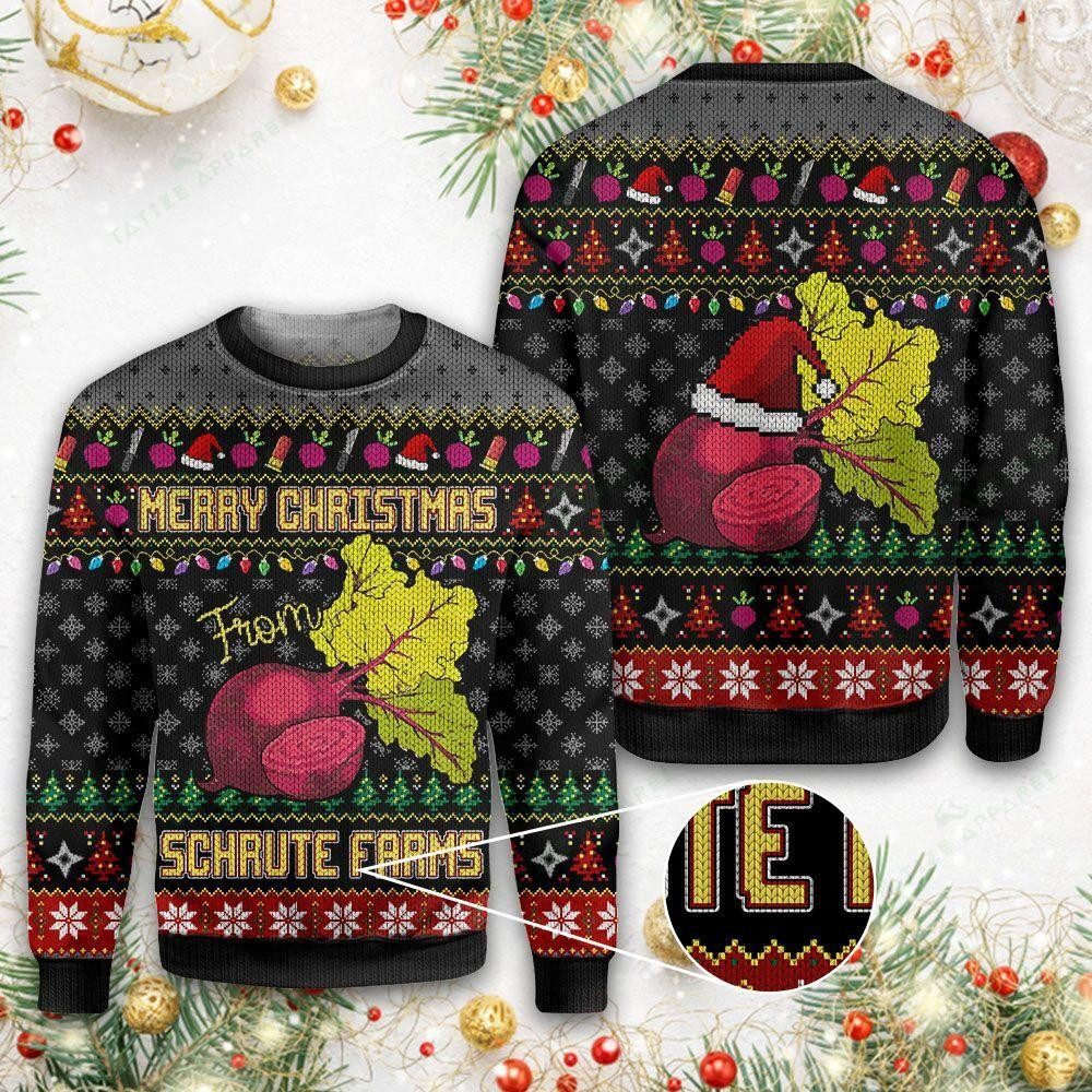Merry Christmas Ugly Christmas Sweater Adult 3D Funny Matching for family
