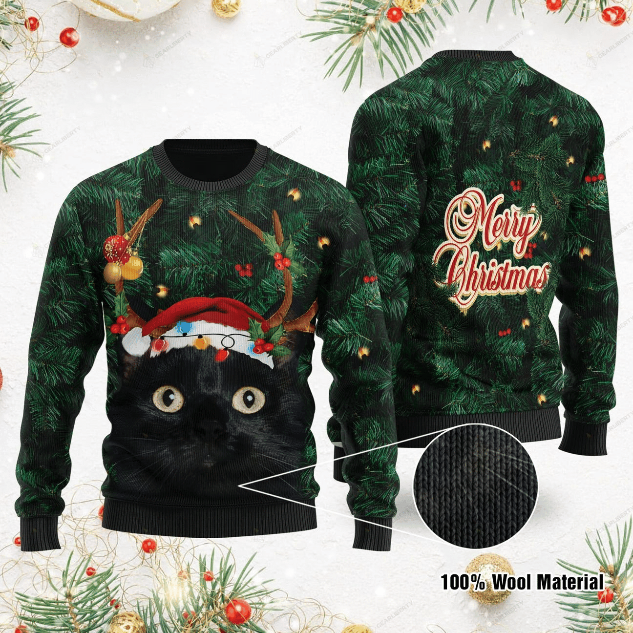 Merry Christmas Ugly Christmas Sweater Adult 3D Funny Matching for family