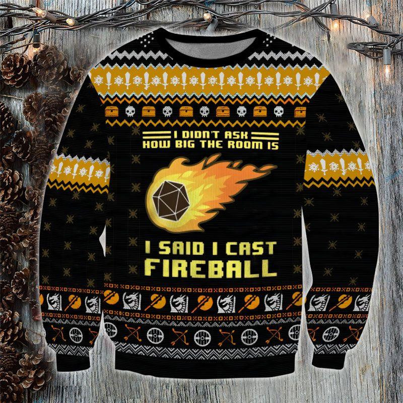 Merry Christmas Ugly Christmas Sweater Adult 3D Funny Matching for family