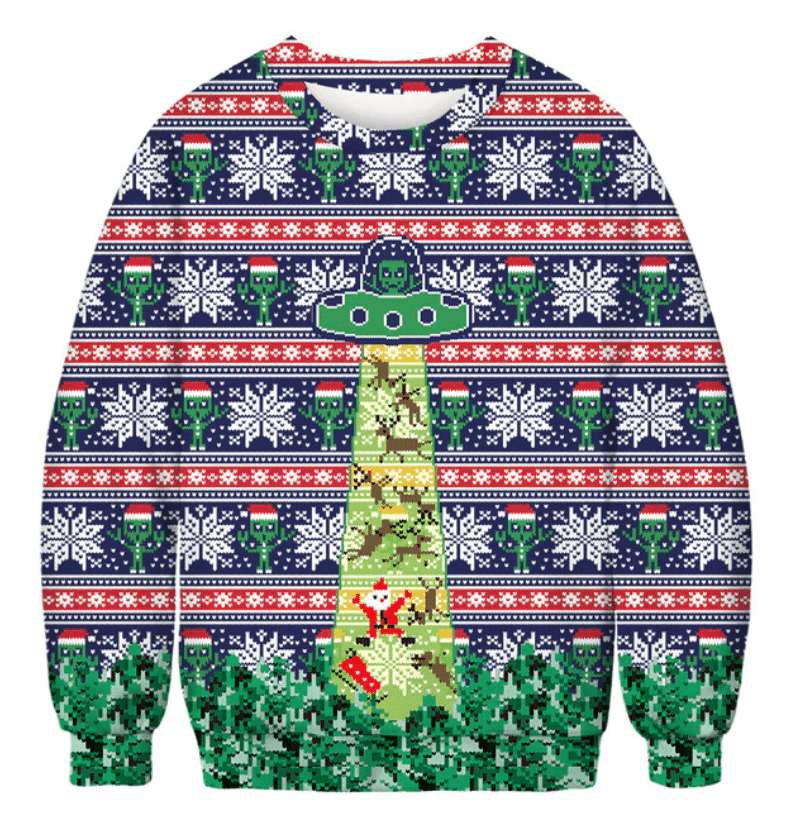 Merry Christmas Ugly Christmas Sweater Adult 3D Funny Matching for family