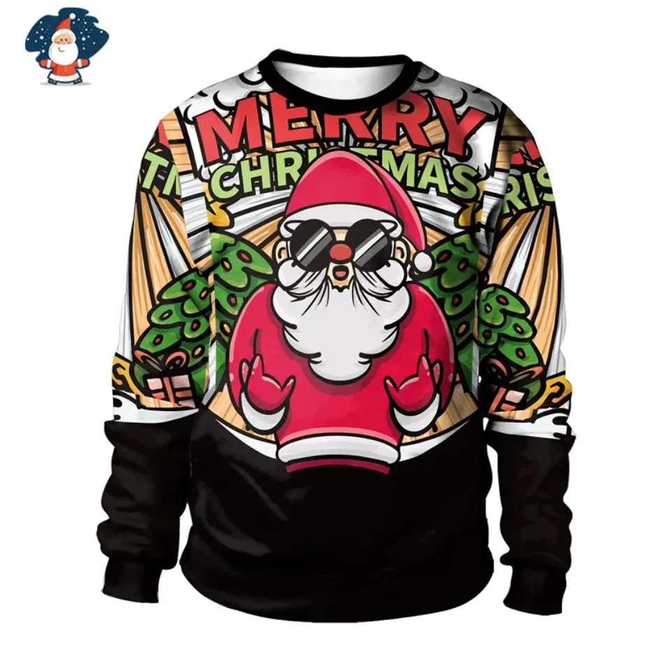 Merry Christmas Ugly Sweatshirts, Funny Christmas Gifts