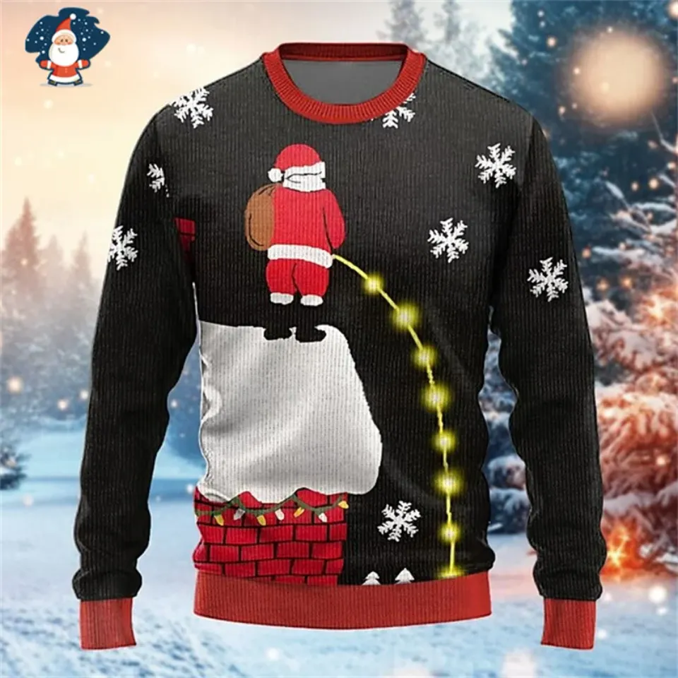 Merry Christmas Ugly Sweatshirts, Funny Christmas Gifts