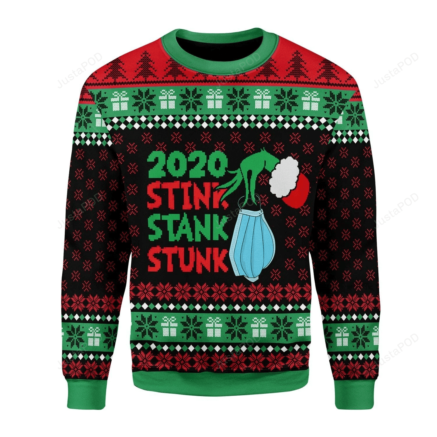 Merry Christmas Unisex Ugly Christmas Sweater Adult 3D Funny Matching for family