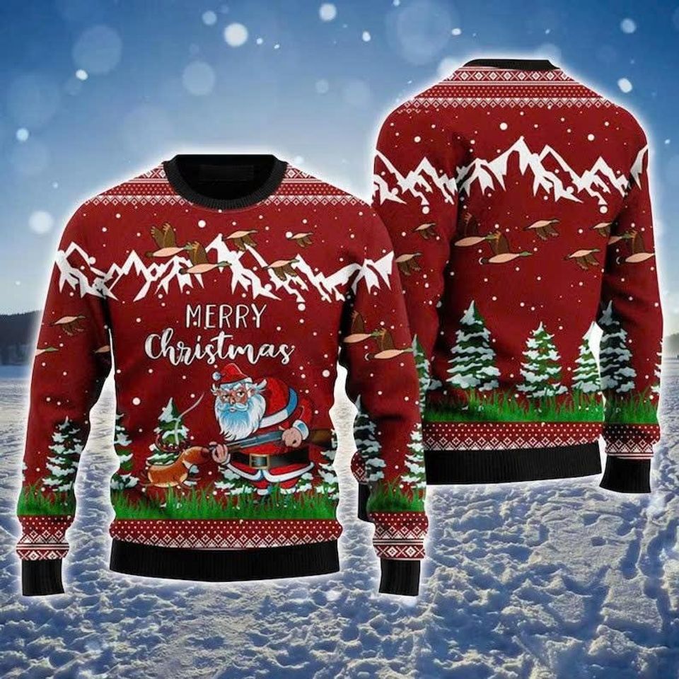 Merry Christmas Urly Christmas Sweater, Christmas Sweater For Men &