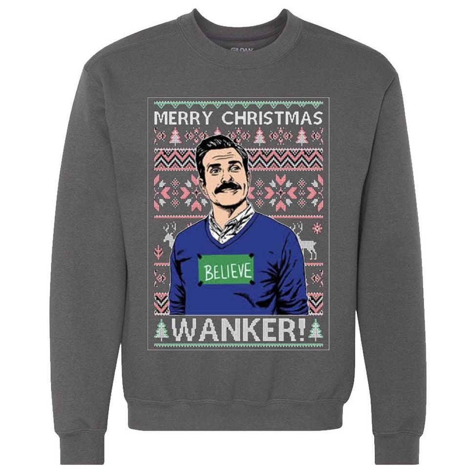 Merry Christmas Wanker Ugly Christmas Sweater