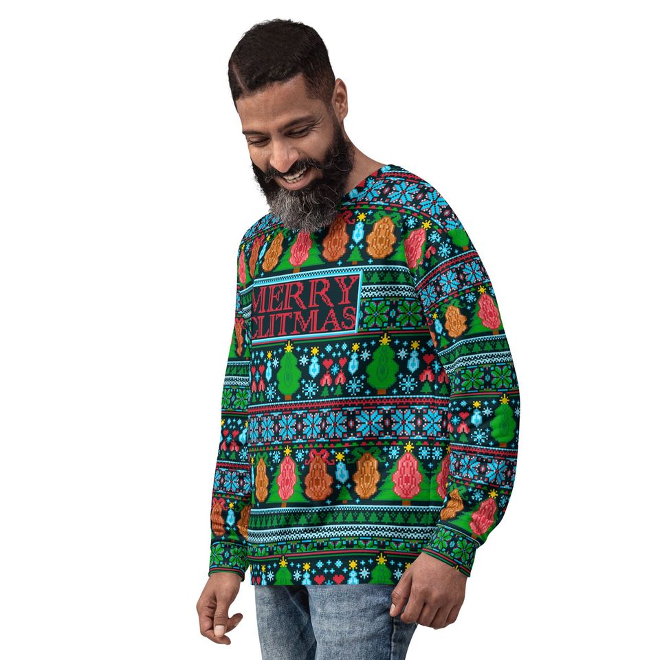 Merry Clitmas Ugly Christmas Sweater | Ugly Christmas Sweater Meme - Image 8