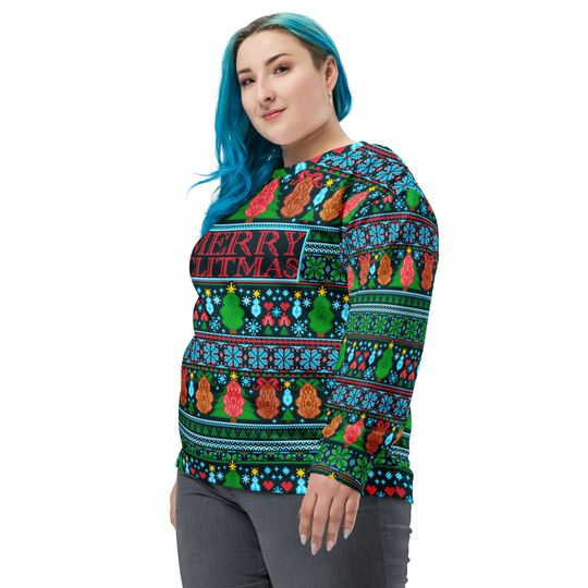 Merry Clitmas Ugly Christmas Sweater | Ugly Christmas Sweater Meme - Image 17
