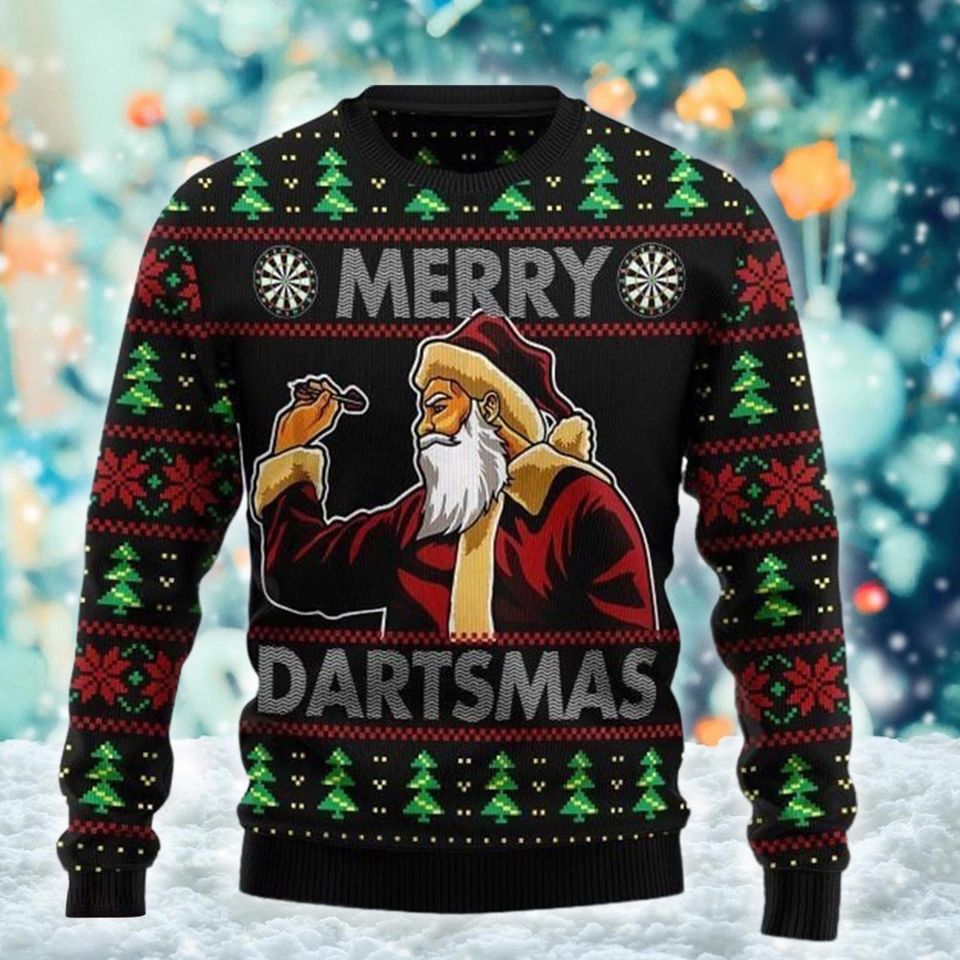 Merry Dartmas Ugly Sweatshirt, Christmas Gift For Men Women Kid