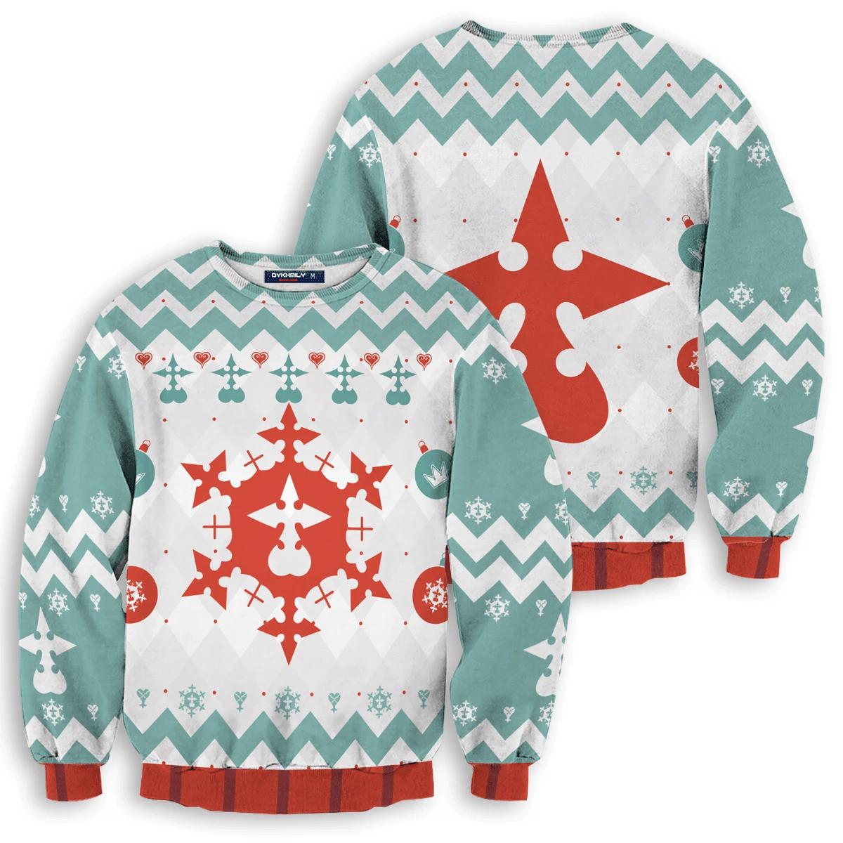 Merry Xemnas Ugly Christmas Sweater Adult 3D Funny Matching for family