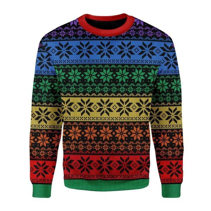 Merry Xmas Ugly Christmas Sweater Adult 3D Funny Matching for family