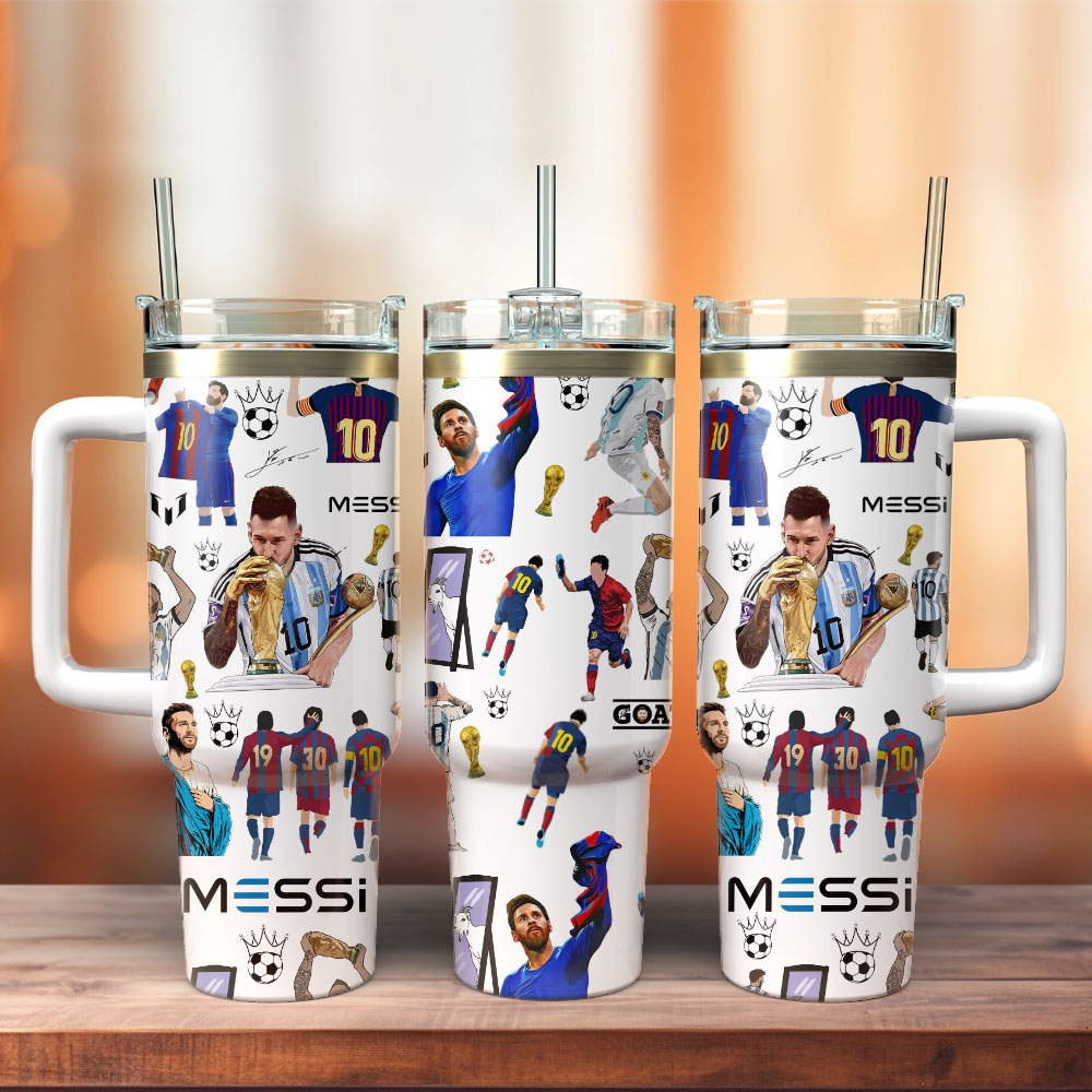 Messi Soccer Custom Stanley Cup 40 oz 30 oz Tumbler With HandleTVC2301984