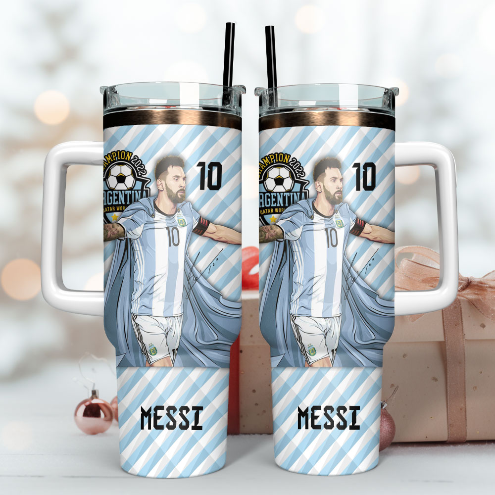 Messi Soccer Custom Stanley Cup 40 oz 30 oz Tumbler With HandleTVC2301986 - Image 3