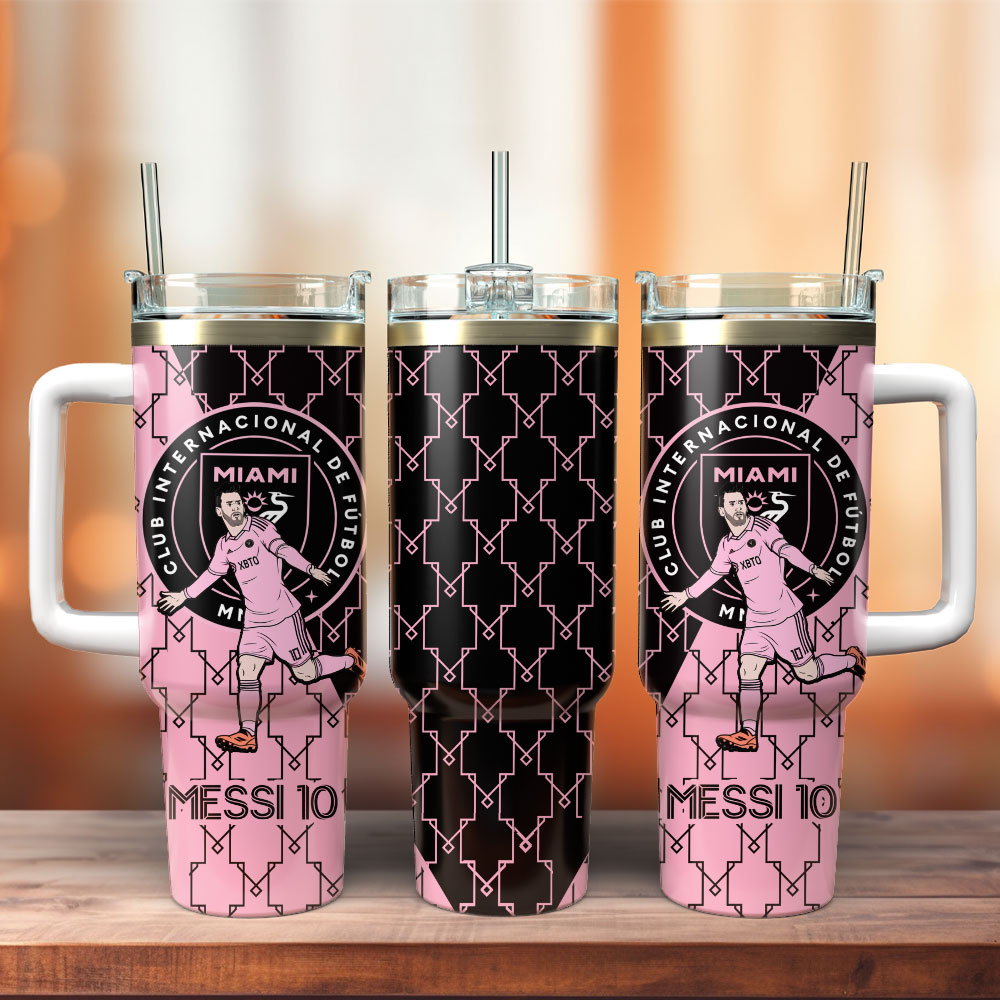 Messi Soccer Custom Stanley Cup 40 oz 30 oz Tumbler With HandleTVC2301986