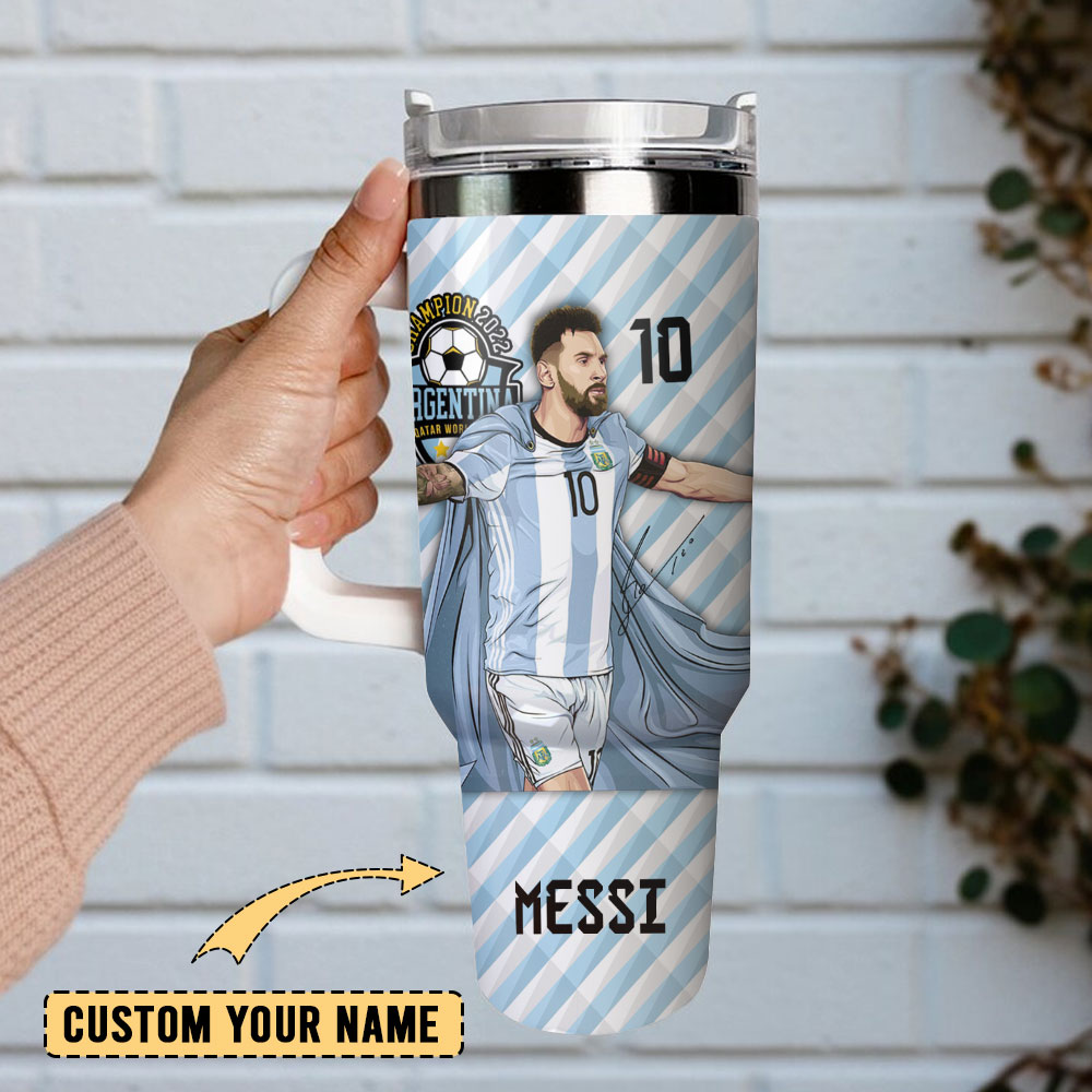 Messi Soccer Custom Stanley Cup 40 oz 30 oz Tumbler With HandleTVC2301986 - Image 4