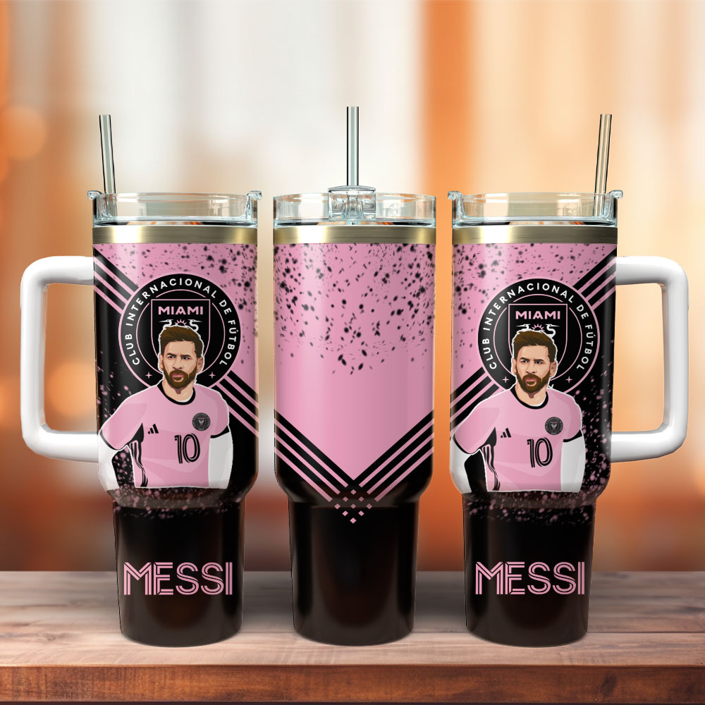 Messi Soccer Custom Stanley Cup 40 oz 30 oz Tumbler With HandleTVC2301986