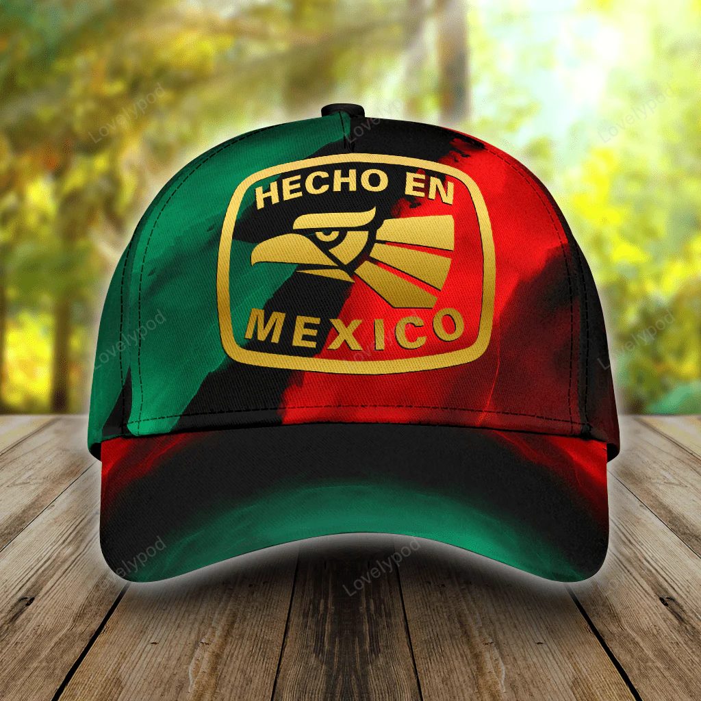 Mexico Classic Cap Baseball Hat, Hecho En Mexico Cap Hat Trucker Hats Custom Hats Gifts For Men & Women