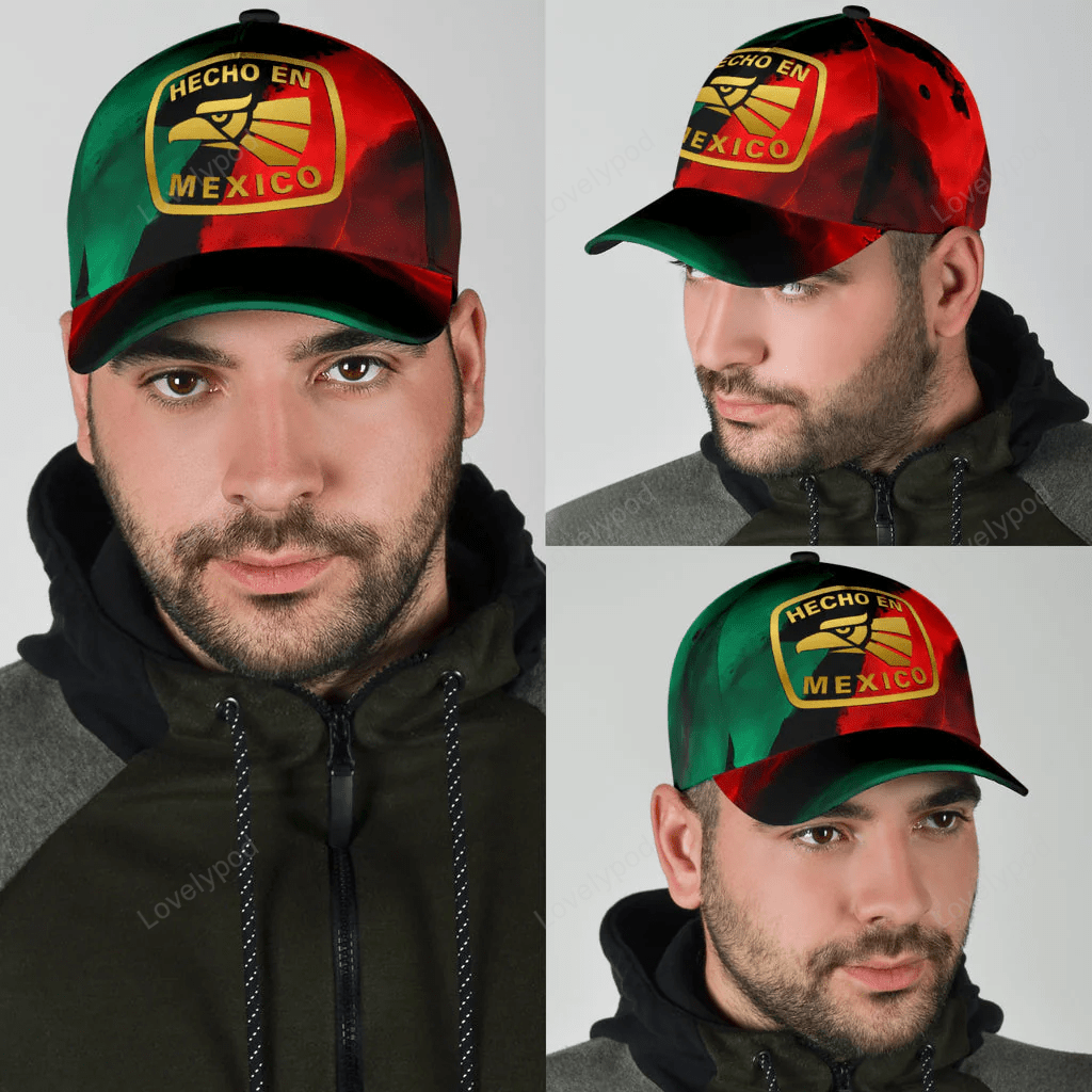 Mexico Classic Cap Baseball Hat, Hecho En Mexico Cap Hat Trucker Hats Custom Hats Gifts For Men & Women