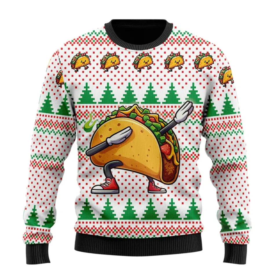 Mexico Taco Ugly Christmas Sweater,Holiday Gifts