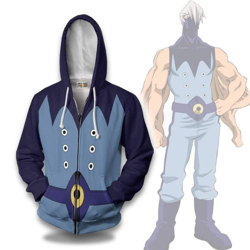 Mezo Shoji Cosplay Costume My Hero Academia 3D All Over Print Hoodie, Zip Hoodie