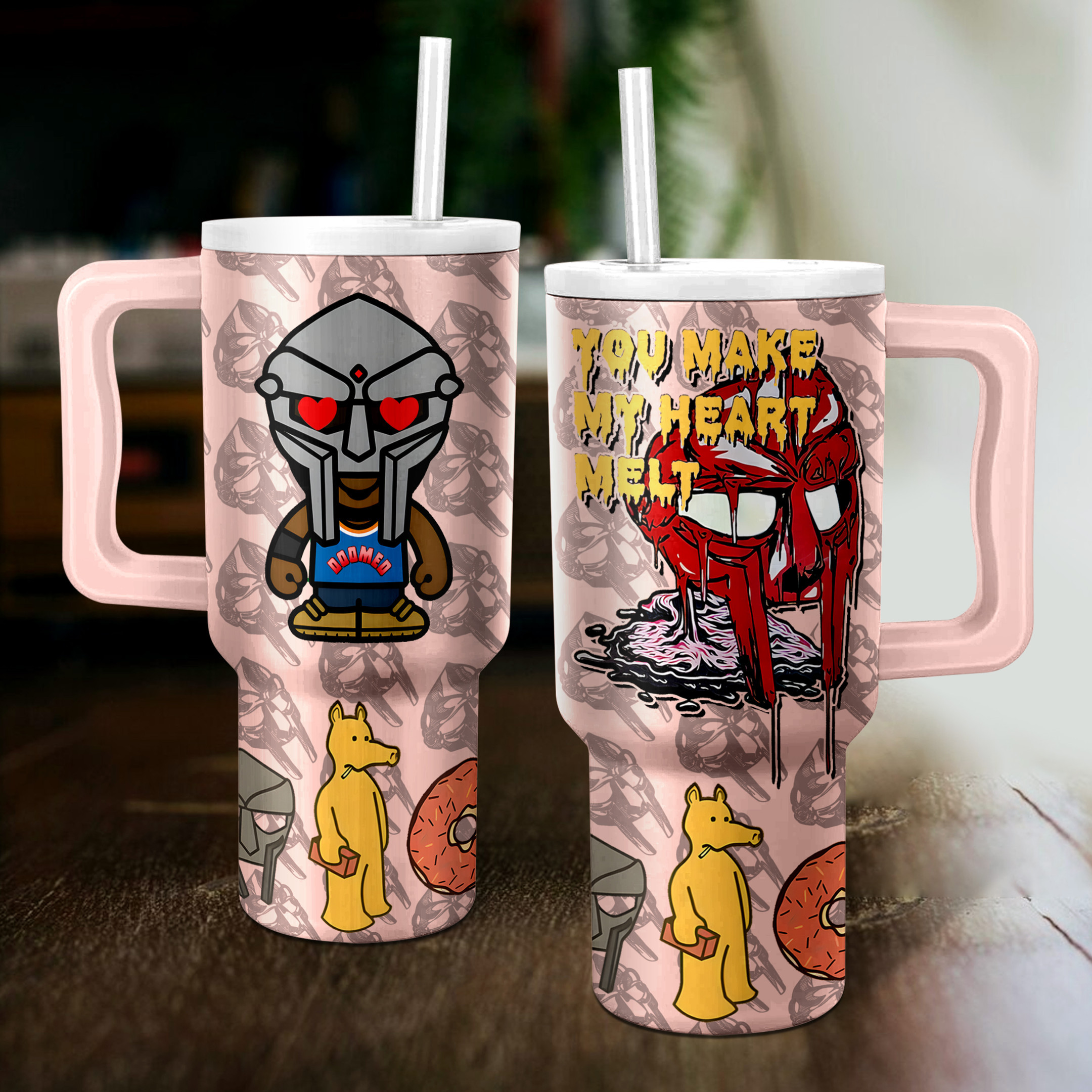 MF Doom Music Custom Stanley Cup 40 oz 30 oz Tumbler With HandleTVC2301154