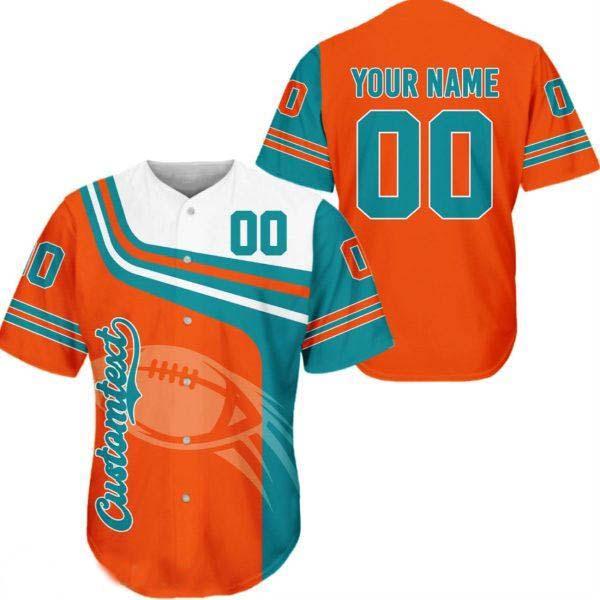 Miami Baseball Jerseys Shirt Personalized And Number For Fans