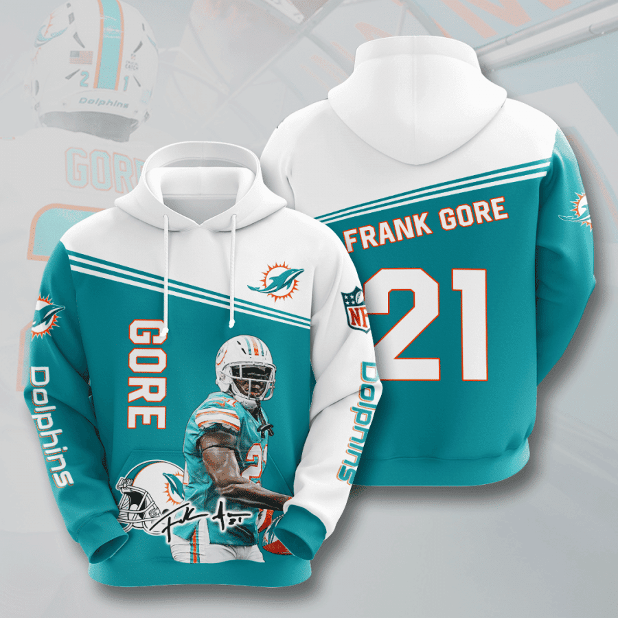 Miami Dolphins 3D All Over Print Hoodie, Zip Hoodie