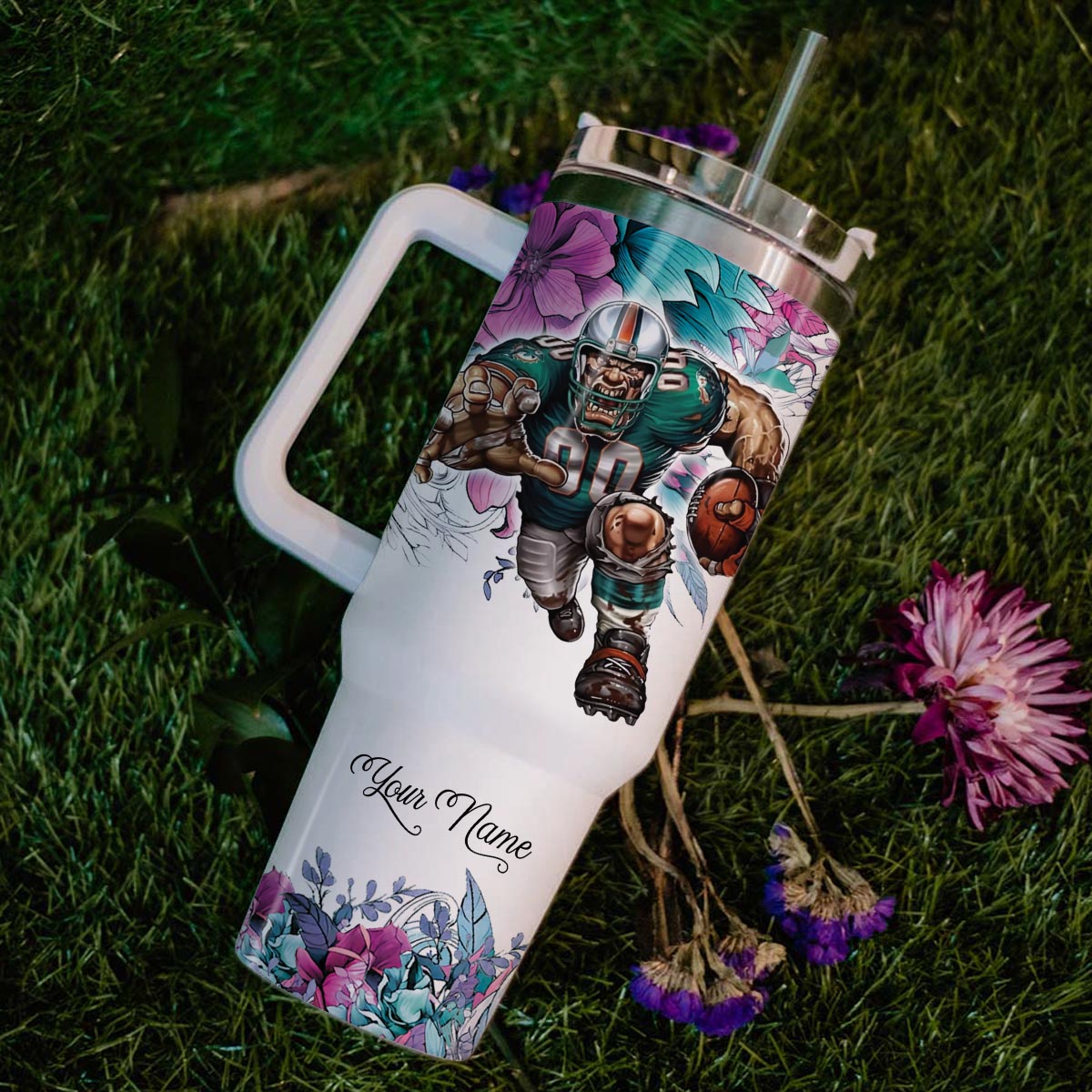 Miami Dolphins NFL Custom Stanley Cup 40 oz 30 oz Tumbler With HandleTVC2301814 - Image 6