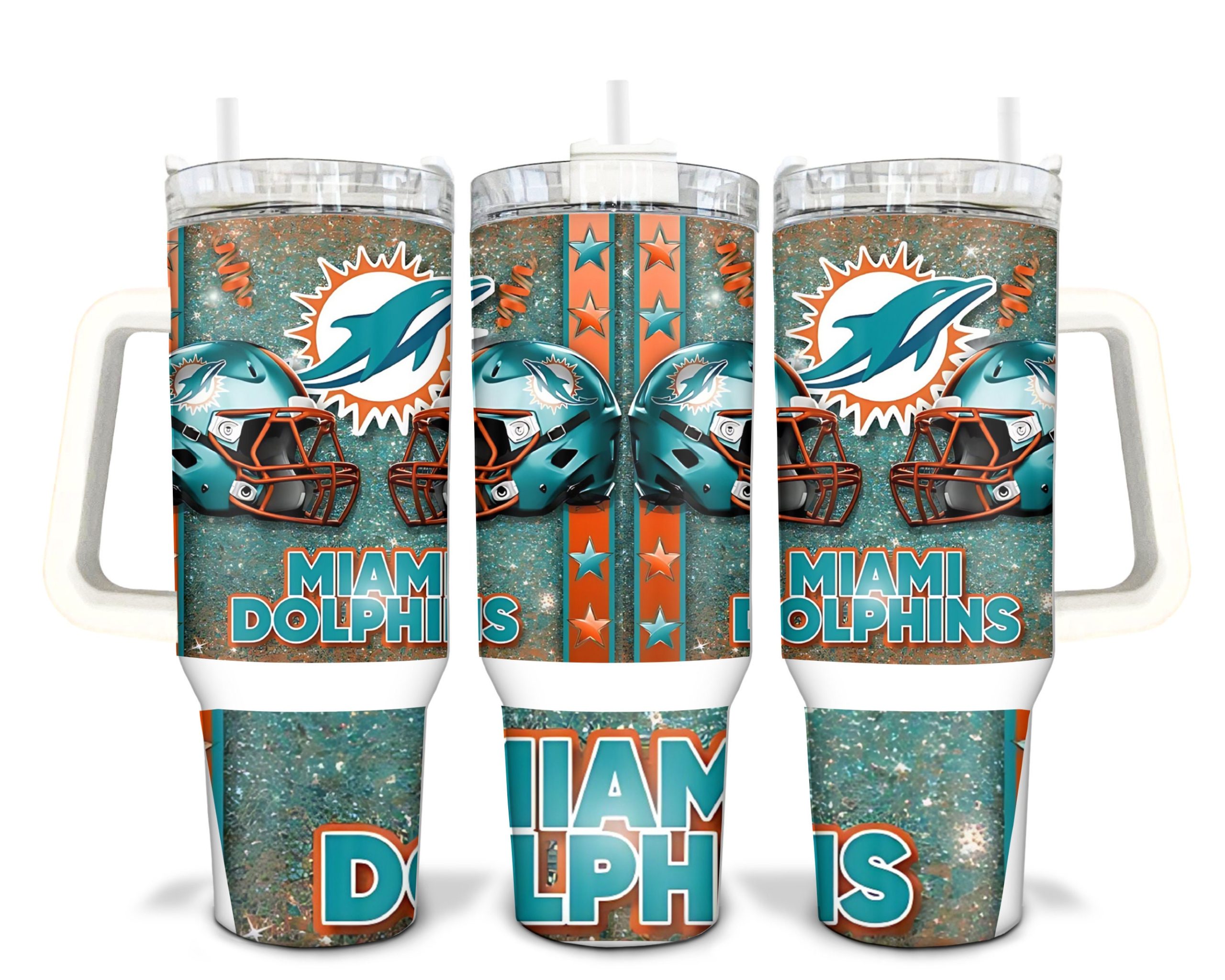 Miami Dolphins NFL Custom Stanley Cup 40 oz 30 oz Tumbler With HandleTVC2301909
