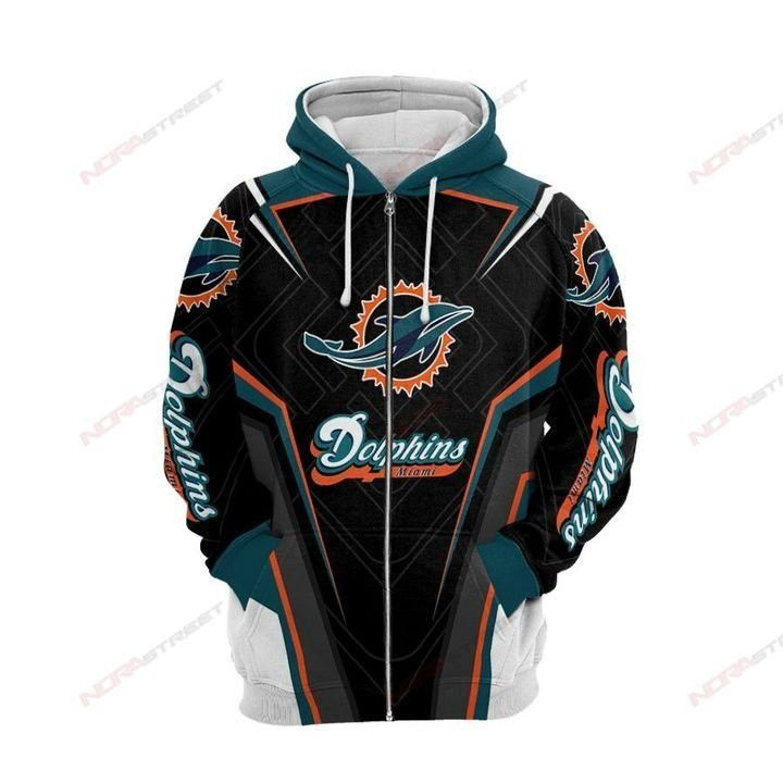 Miami Dolphins Saints 3D All Over Print Hoodie, Zip Hoodie