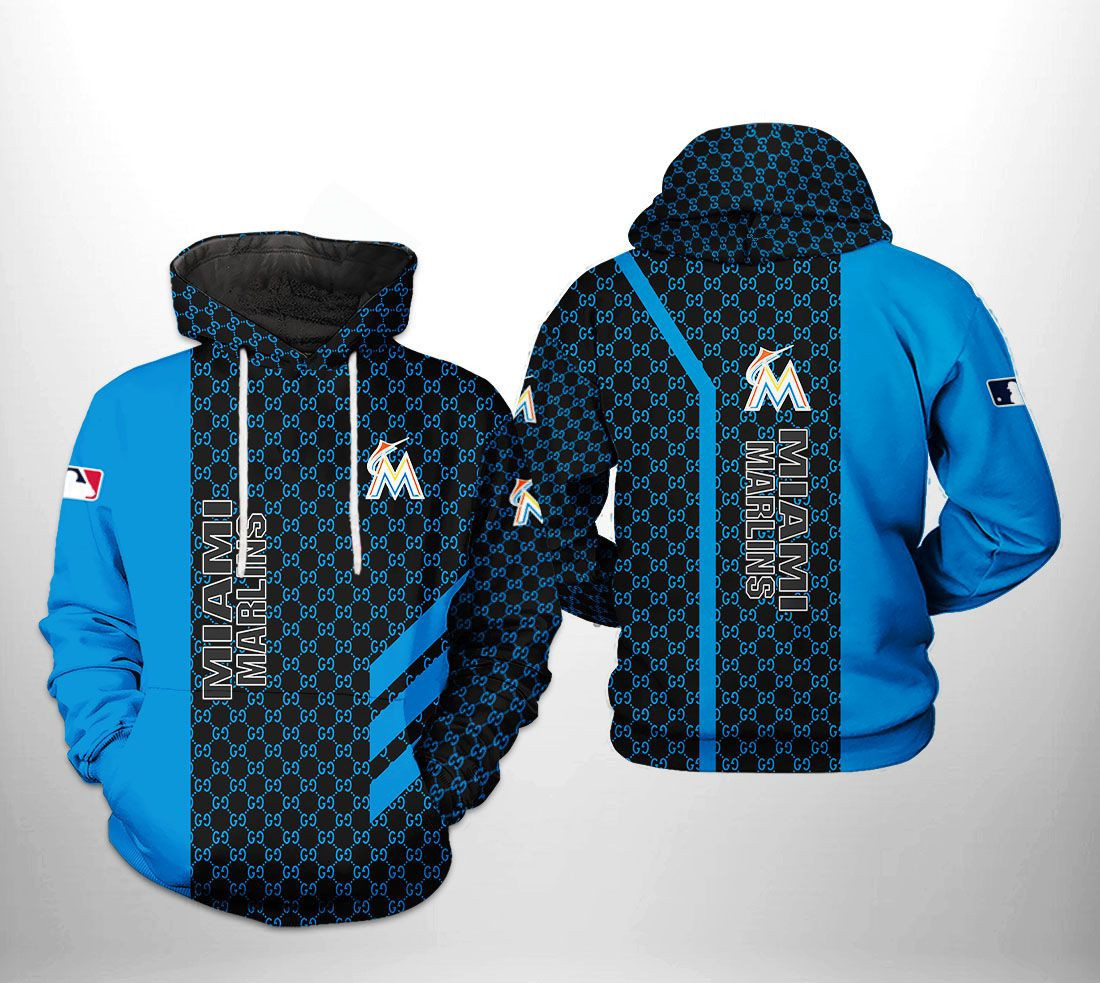 Miami Marlins MLB 3D All Over Print Hoodie, Zip Hoodie