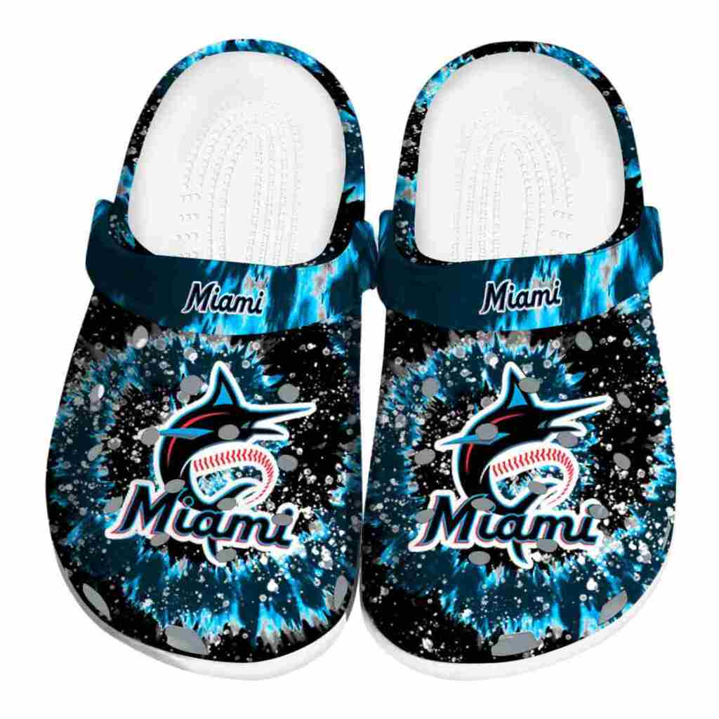 Miami Marlins Radiant Burst Effect ClogTVC1801155