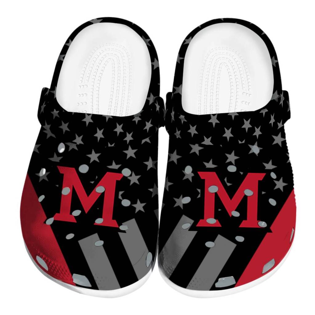 Miami RedHawks Stellar Stripes Theme ClogTVC1801781
