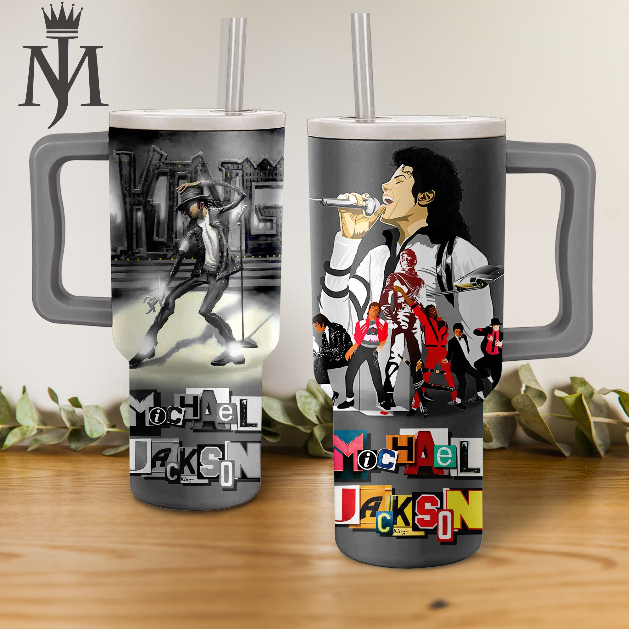 Michael Jackson Music Custom Stanley Cup 40 oz 30 oz Tumbler With HandleTVC2301277