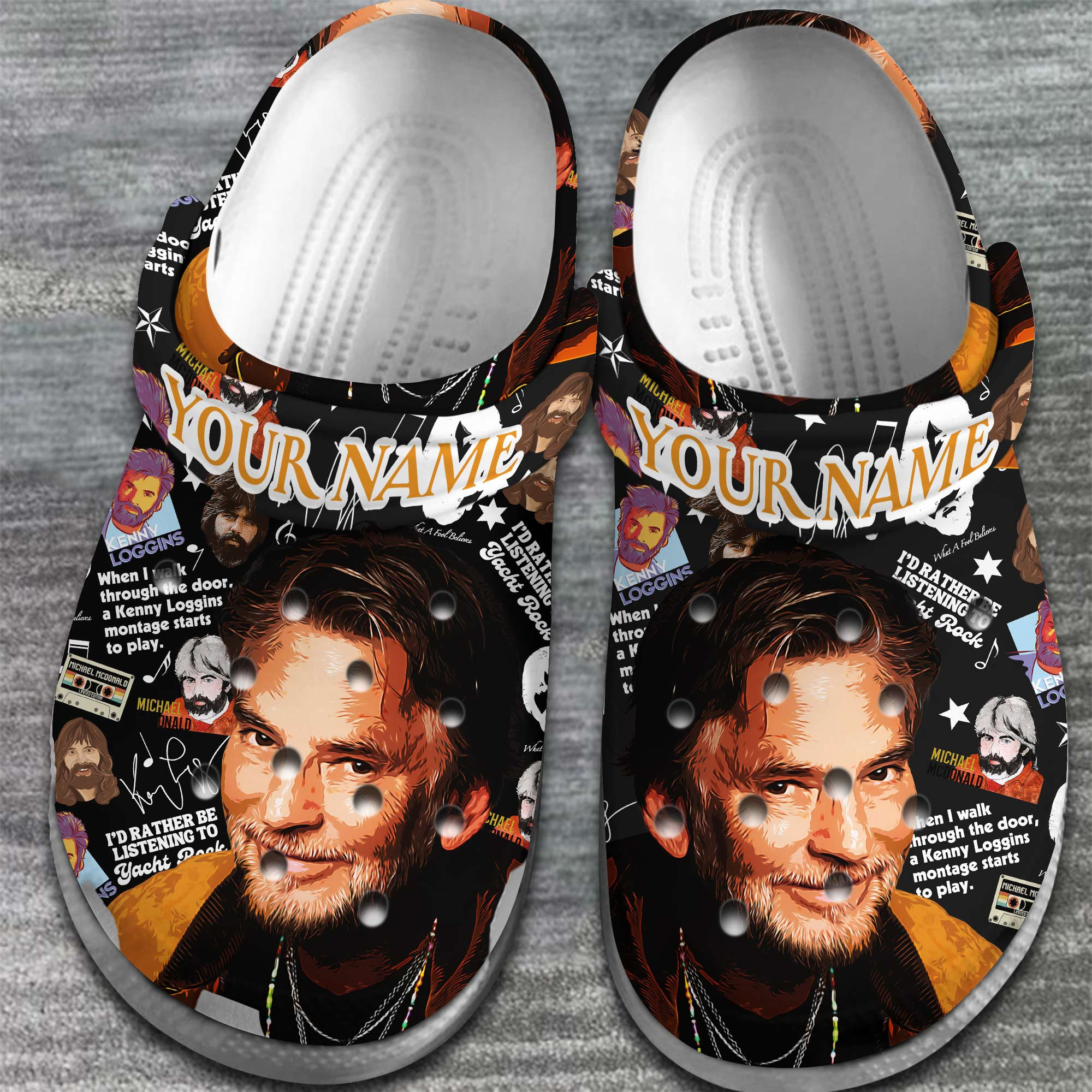Michael McDonal Music Crocs Crocband Clogs Shoes Comfortable For Men Women and Kids - Image 2