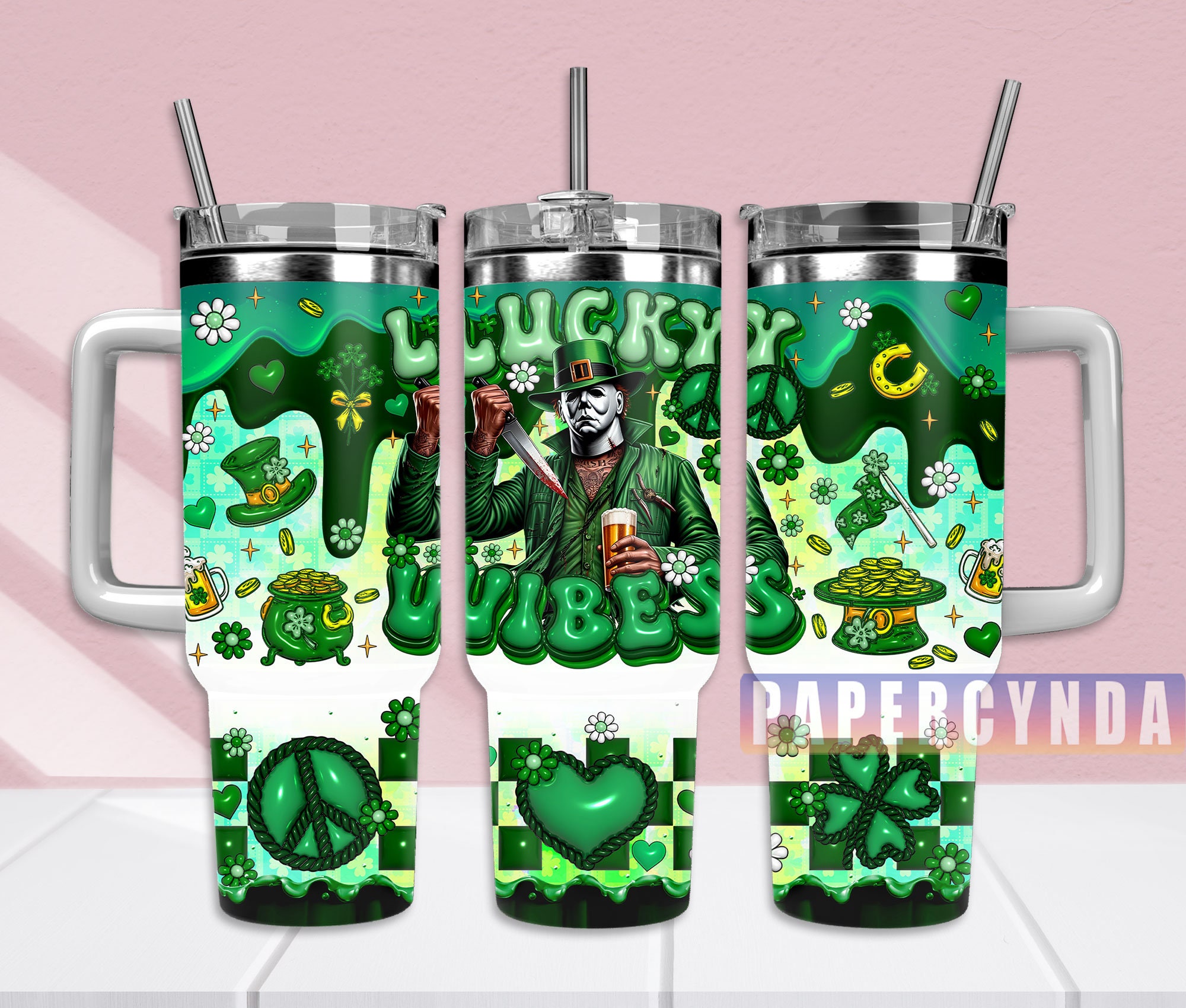 Michael Myers Halloween Custom Stanley Cup 40 oz 30 oz Tumbler With HandleTVC2301834