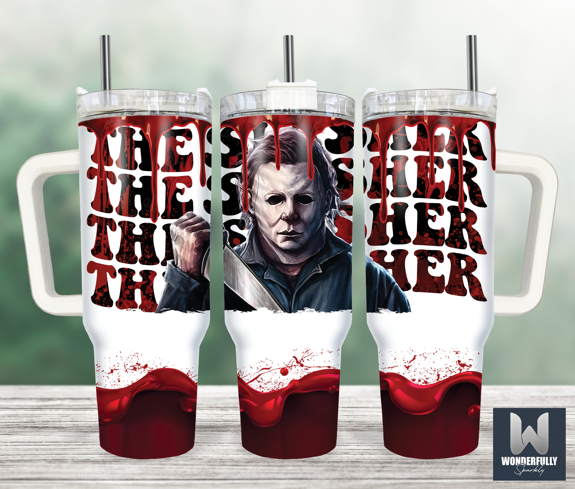 Michael Myers Halloween Movies Custom Stanley Cup 40 oz 30 oz Tumbler With HandleTVC2301155