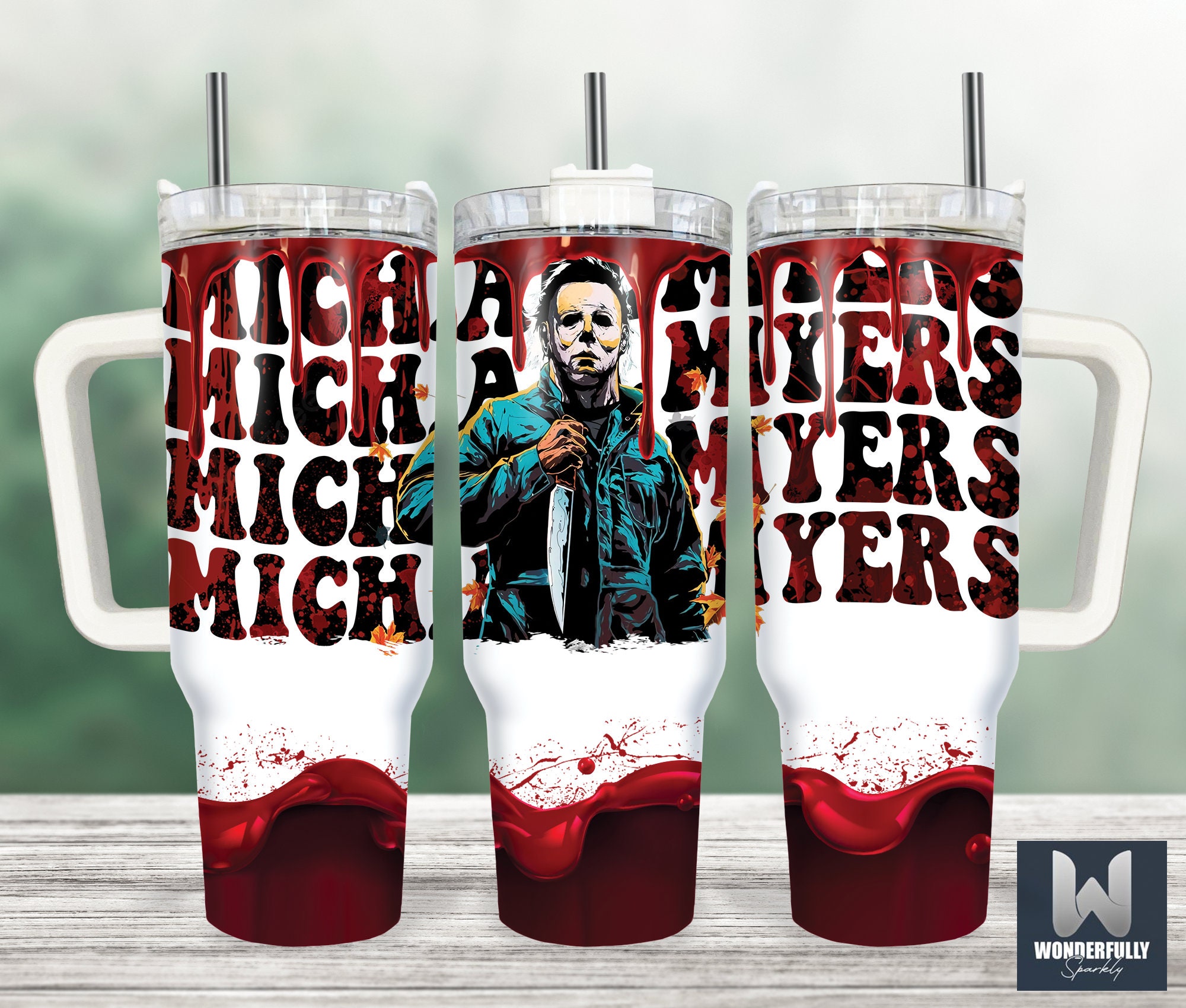 Michael Myers Halloween Movies Custom Stanley Cup 40 oz 30 oz Tumbler With HandleTVC2301155