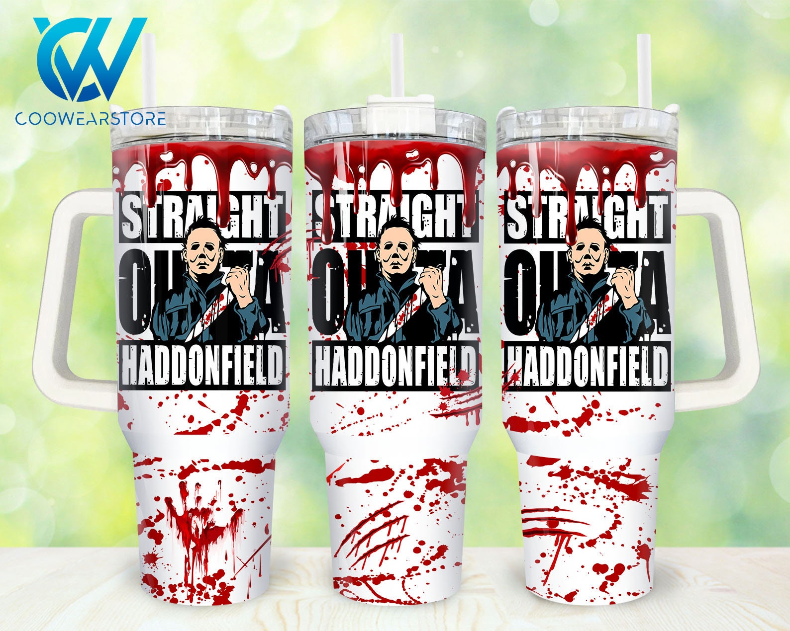 Michael Myers Halloween Movies Custom Stanley Cup 40 oz 30 oz Tumbler With HandleTVC2301861