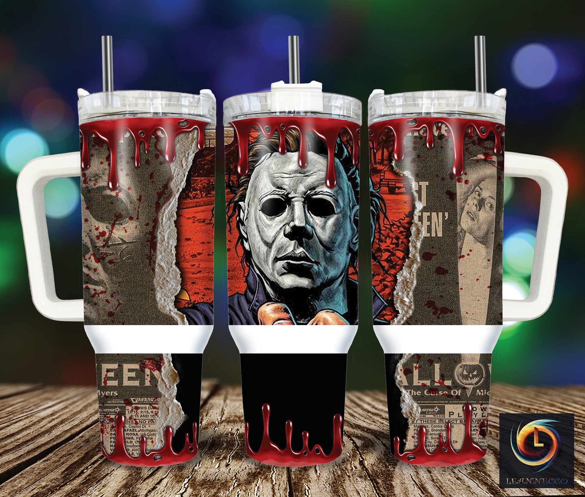 Michael Myers Halloween Movies Custom Stanley Cup 40 oz 30 oz Tumbler With HandleTVC2301992