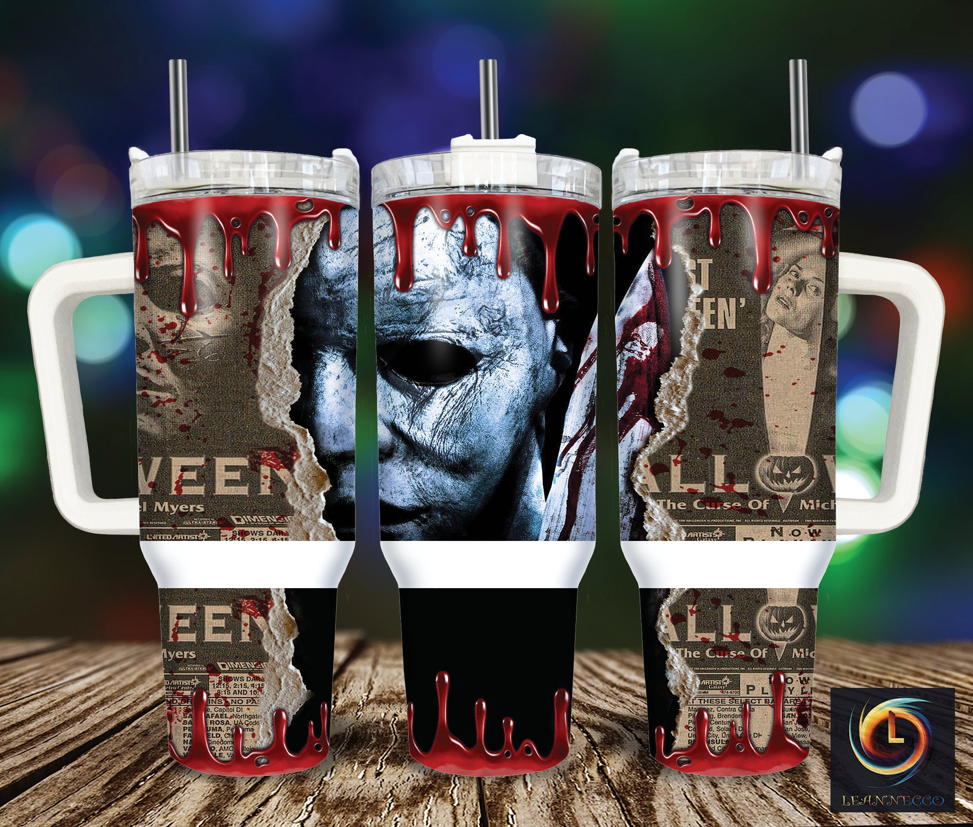 Michael Myers Halloween Movies Custom Stanley Cup 40 oz 30 oz Tumbler With HandleTVC2301998