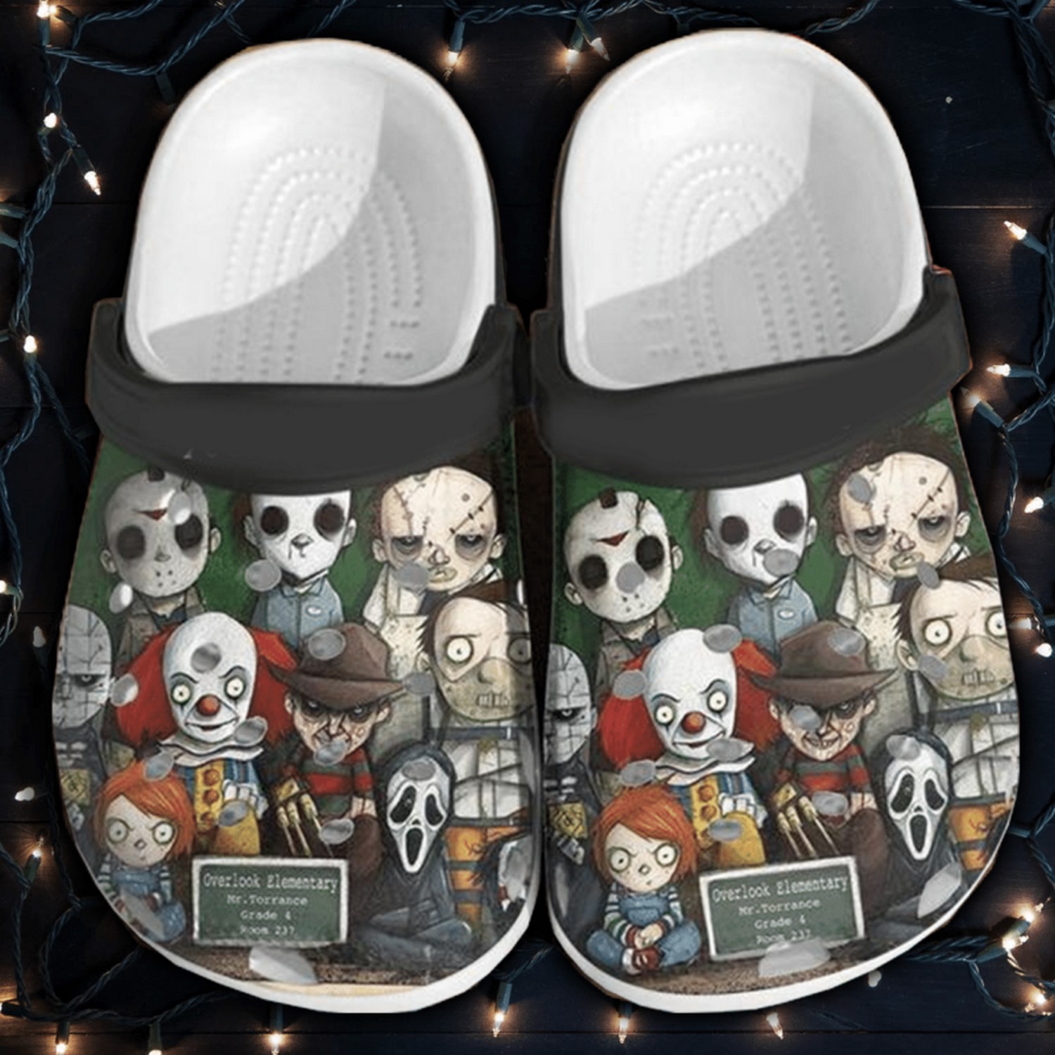 Michael Myers Horror Movie Crocs Crocband Clogs Shoes Comfortable For Men Women and Kids
