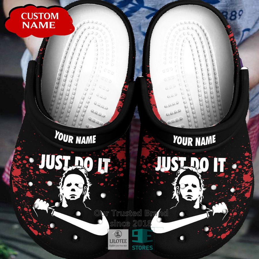 Michael Myers Horror Movie Crocs Crocband Clogs Shoes Comfortable For Men Women and Kids